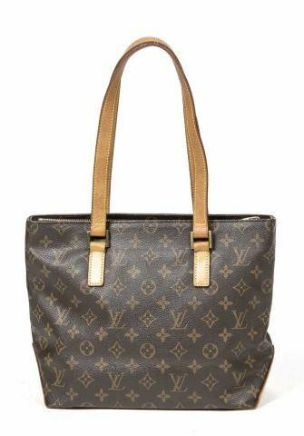 Appraisal: Louis Vuitton Cabas Piano tote bag in monogram coated canvas