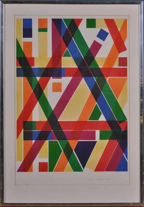 Appraisal: PIERO DORAZIO - UNTITLED XVIII Lithograph in colors x in