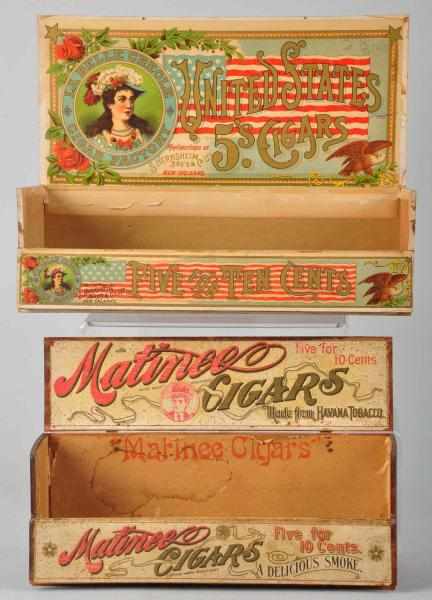 Appraisal: Lot of Cigar Boxes Description Includes one United States Cigar