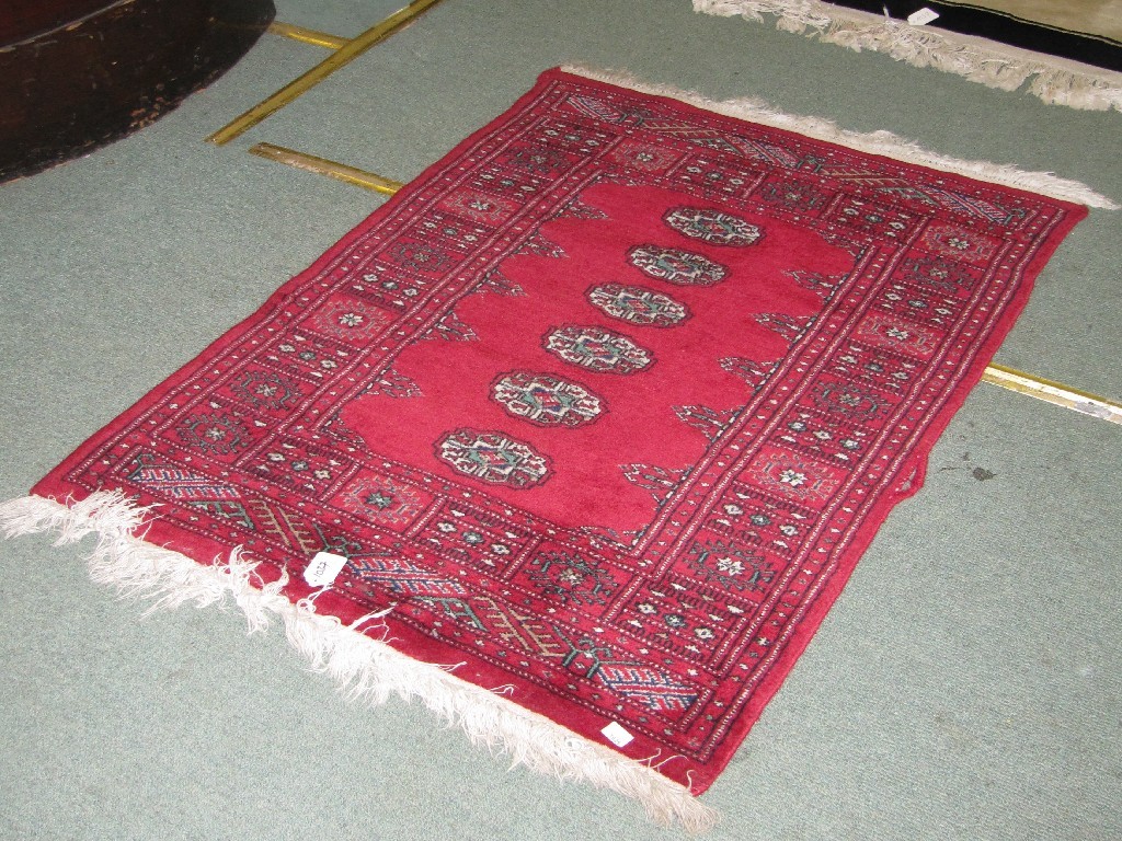 Appraisal: Chinese floor rug and two Eastern floor rugs