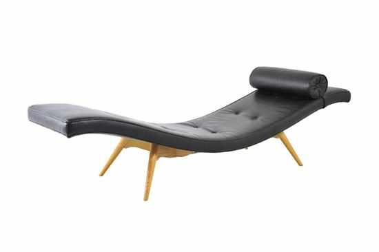 Appraisal: GRANT FEATHERSTON - A Z CHAISE LONGUE DESIGNED manufactured by