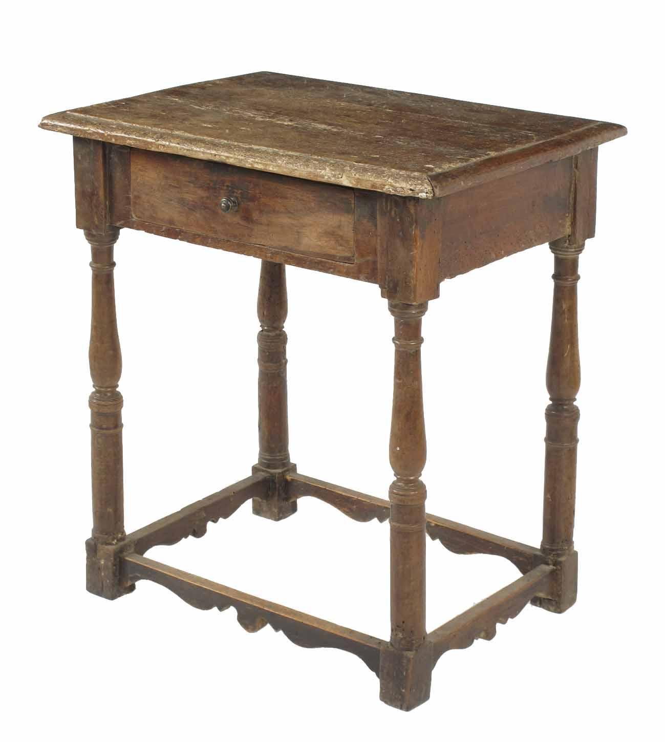 Appraisal: An th century French fruitwood side table