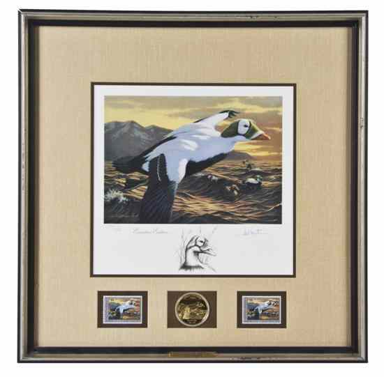 Appraisal: Seven Federal Executive Edition Duck Stamp and Print Sets each