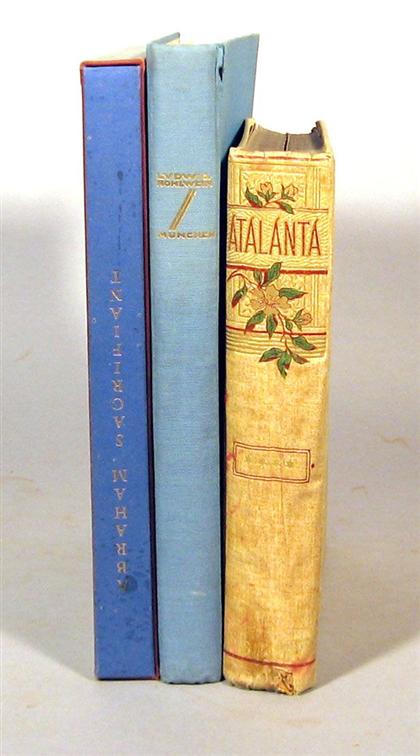 Appraisal: vols Graphic Art - Including Periodical Literature Atalanta October to