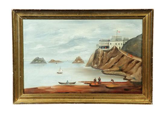 Appraisal: THE CLIFF HOUSE AMERICAN SCHOOL LATE TH-EARLY TH CENTURY Oil