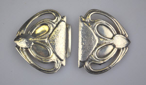 Appraisal: A Liberty Co silver Art Noveau chased and pierced two-piece