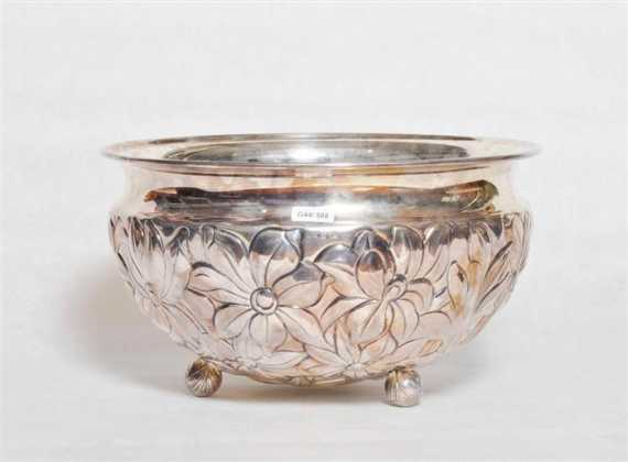 Appraisal: ARGENTI PAMPALONI Born BOWL Italy circa Silver Silversmith's mark on