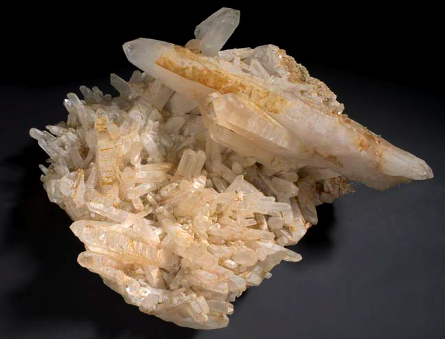 Appraisal: Large and Impressive Quartz Crystal Colony composed of a group