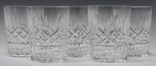 Appraisal: lot of Waterford cut crystal double old fashioned in the