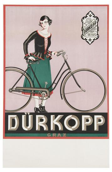 Appraisal: ANONYMOUSDURKOPP Lithograph in colors c condition B printed by Leykam