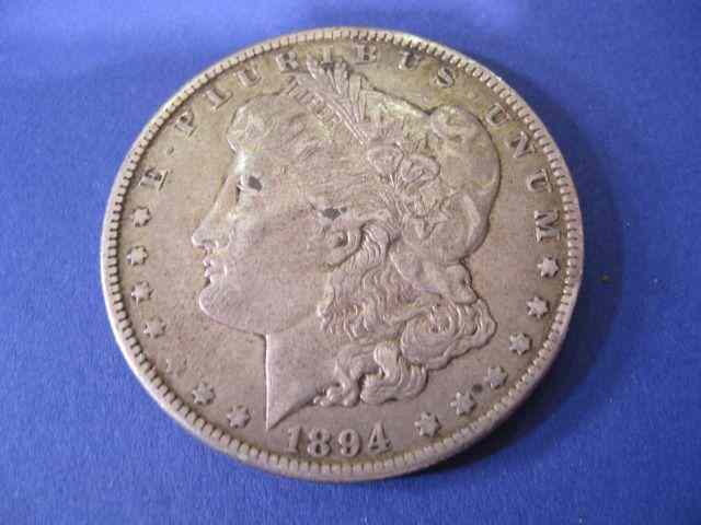 Appraisal: -O U S Morgan Silver Dollar extra fine