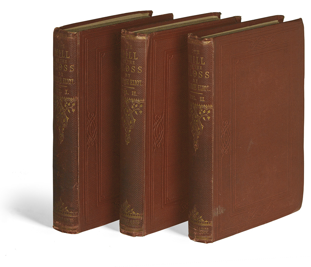 Appraisal: ELIOT GEORGE The Mill on the Floss volumes Half-titles pages