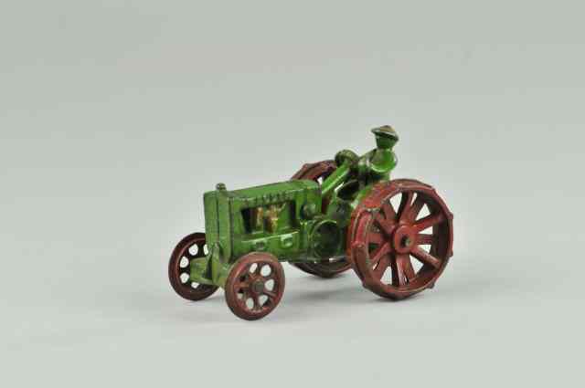 Appraisal: WALLIS TRACTOR Freidag very rare example cast iron painted in