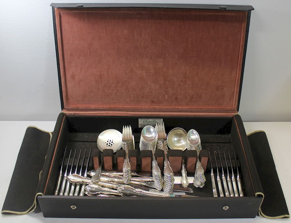 Appraisal: STERLING Pc Towle Legato Flatware Service Towle Legato flatware service