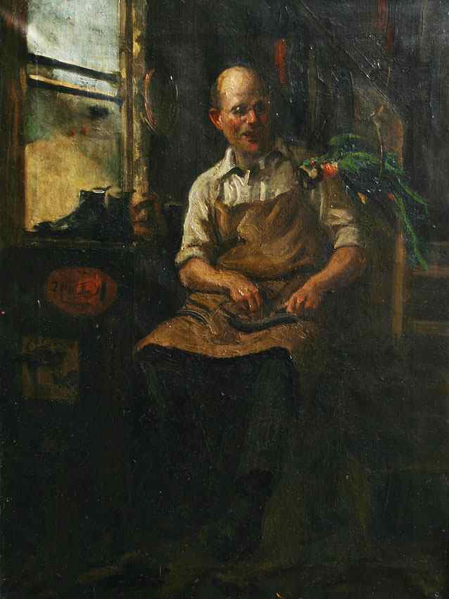 Appraisal: BIRNEY William Verplank att American - ''The Shoemaker and The