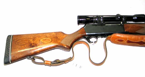 Appraisal: A Browning BAR semi-automatic sporting rifle Serial no - inch