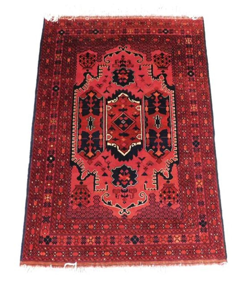 Appraisal: RUG Modern Baluchistan approximately measure '' x '' wool on