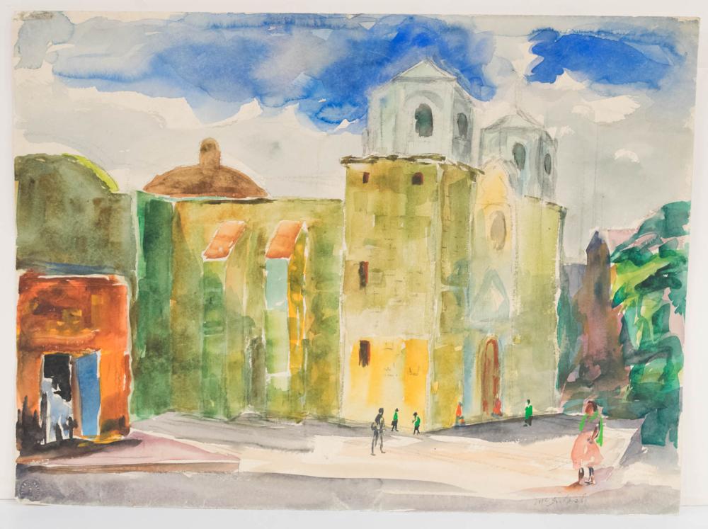 Appraisal: P R McINTOSH Illinois Florida Indiana - watercolor on paper