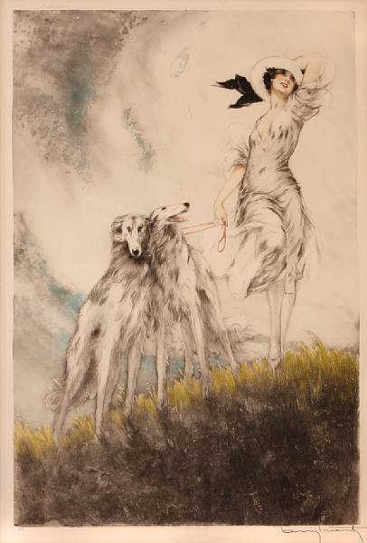 Appraisal: Louis Icart French - Joy of Life H C amp