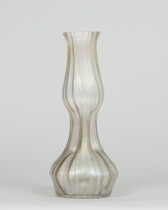 Appraisal: Loetz Style Vase Austrian late th early th Century Clear