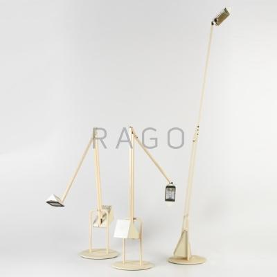 Appraisal: FRIDOLIN NAEF LUXO Three Flamingo table lamps Italy late- th