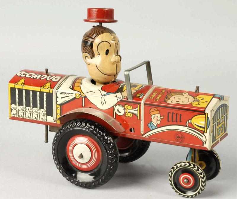 Appraisal: Tin Litho Marx Dagwood the Driver Whoopee Car Toy Description