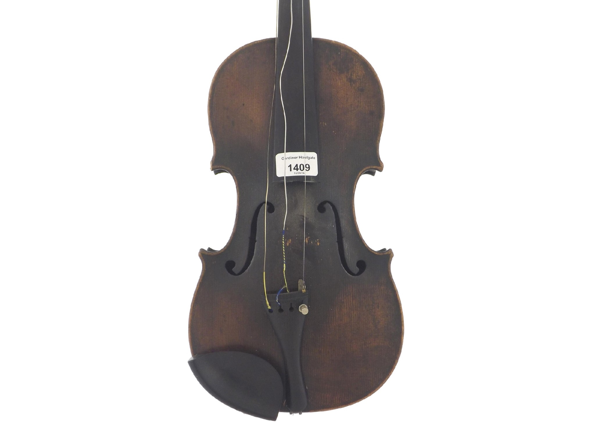 Appraisal: English violin circa cm