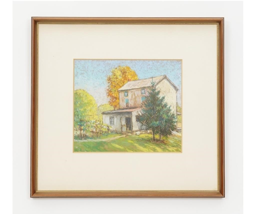 Appraisal: Albert Van Nesse Greene - PA framed and matted pastel