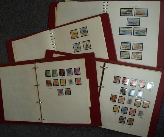 Appraisal: Four Stanley Gibbons albums Great Britain Great Britain used Channel