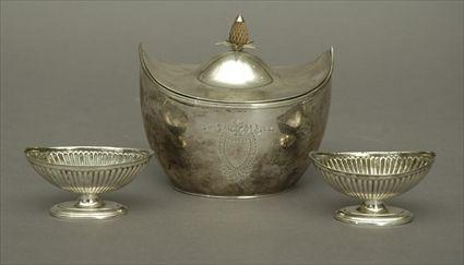 Appraisal: George V Silver Sugar Bowl London - maker's mark of