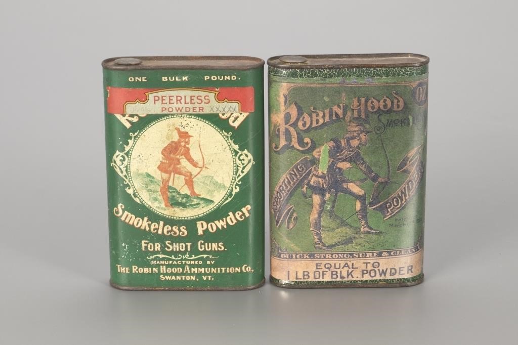 Appraisal: in tall One label reads One Bulk Pound Smokeless Powder