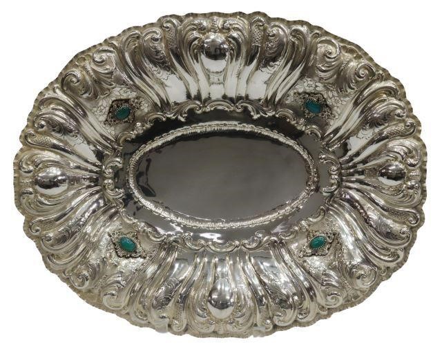 Appraisal: Italian silver centerpiece bowl Reali Benvenuto di Emilia Milan c