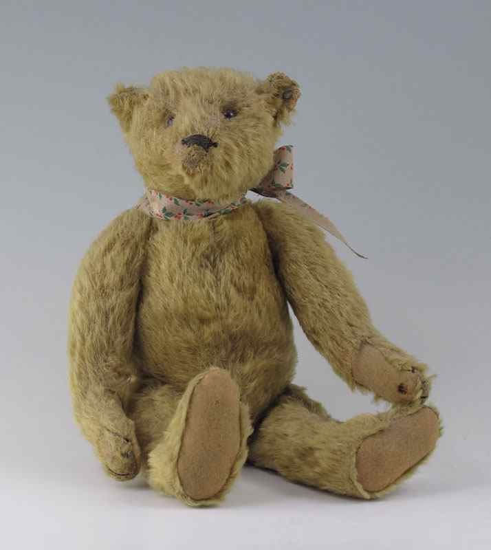 Appraisal: EARLIER 'S STEIFF TEDDY BEAR WITH EAR BUTTON '' tall