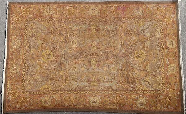 Appraisal: KILIM HAND WOVEN ORIENTAL RUG MID TH CENTURY A KILIM