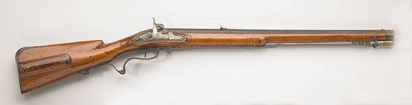 Appraisal: A Liege percussion sporting carbine by Devillier The inch octagonal