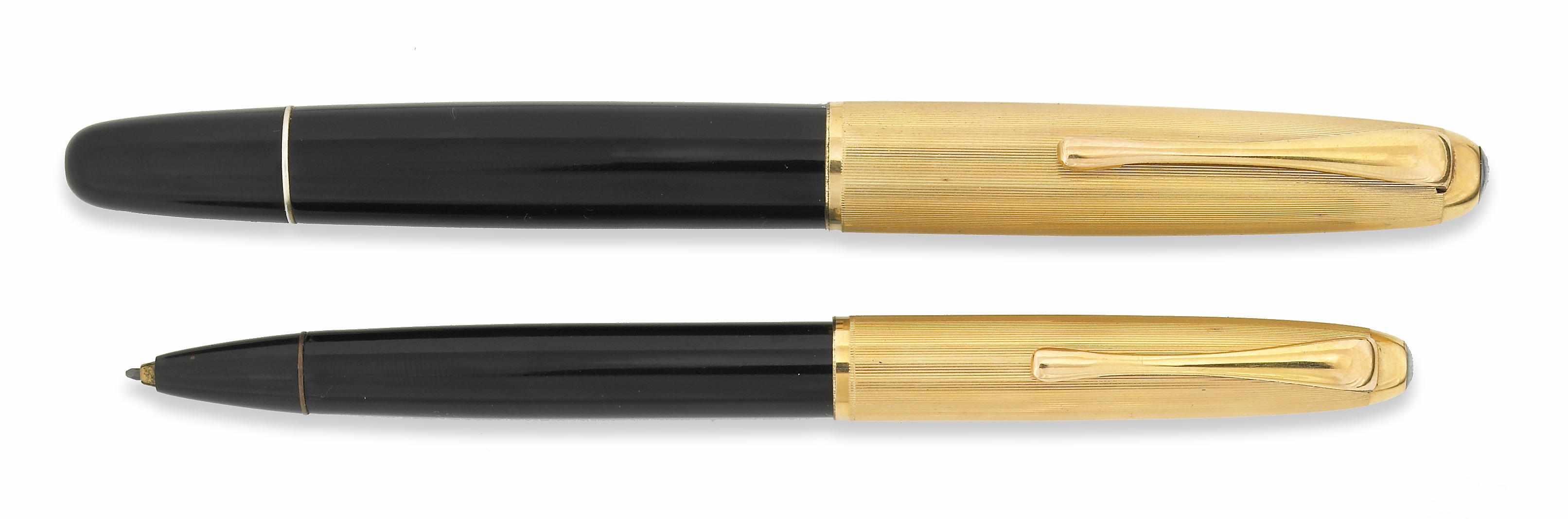 Appraisal: Aurora Fountain Pen and Mechanical Pencil Early set with gold