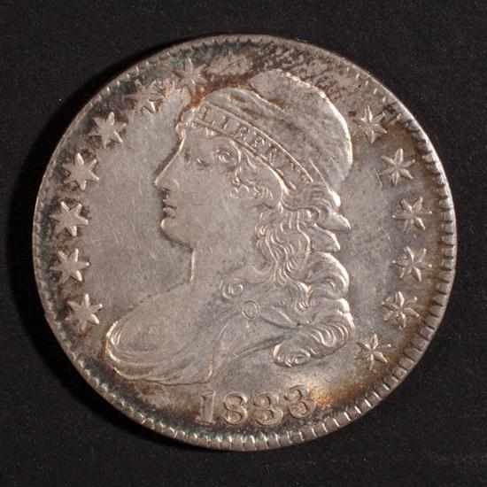 Appraisal: United States capped bust type silver half dollar AU- Estimate