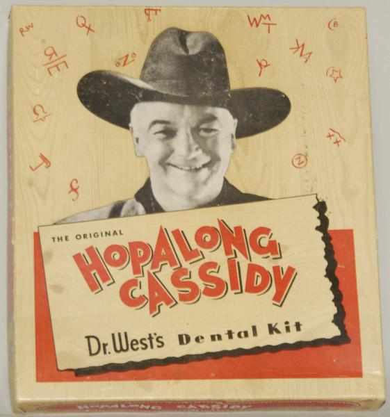 Appraisal: Vintage Hopalong Cassidy Dr West Dental Kit Includes original box