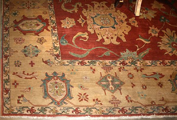 Appraisal: A Contemporary Turkish carpet approximately ft x ft