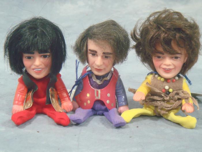 Appraisal: Remco Monkees Dolls inches tall plastic and vinyl all original