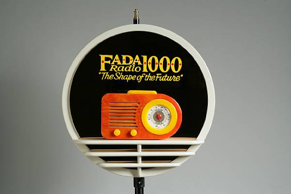 Appraisal: A modern Fada Radio sign diameter in cm