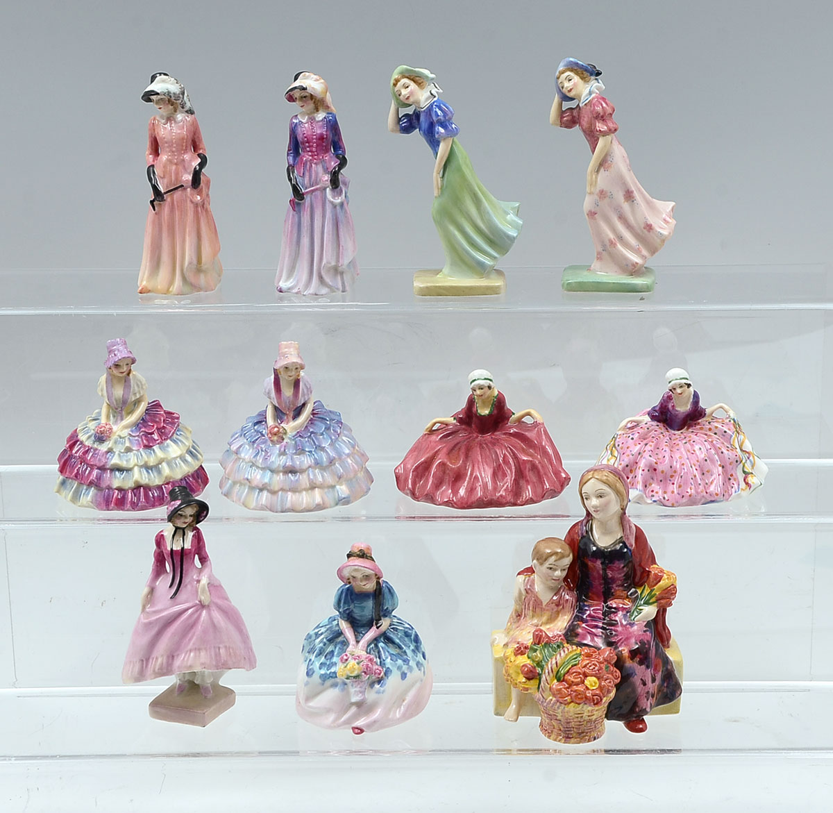 Appraisal: PC LOT MINIATURE ROYAL DOULTON FIGURES ''Maureen'' M RdNo ''Maureen''