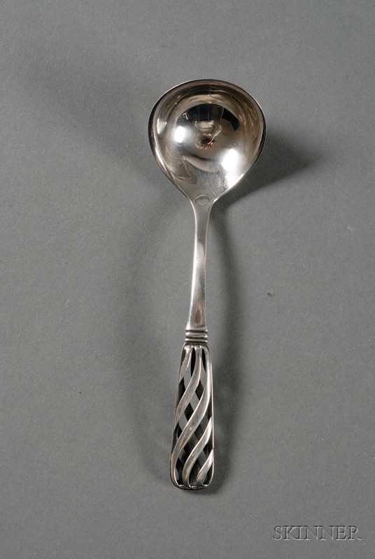 Appraisal: Danish Sterling Sauce Ladle Cohn second quarter th century end