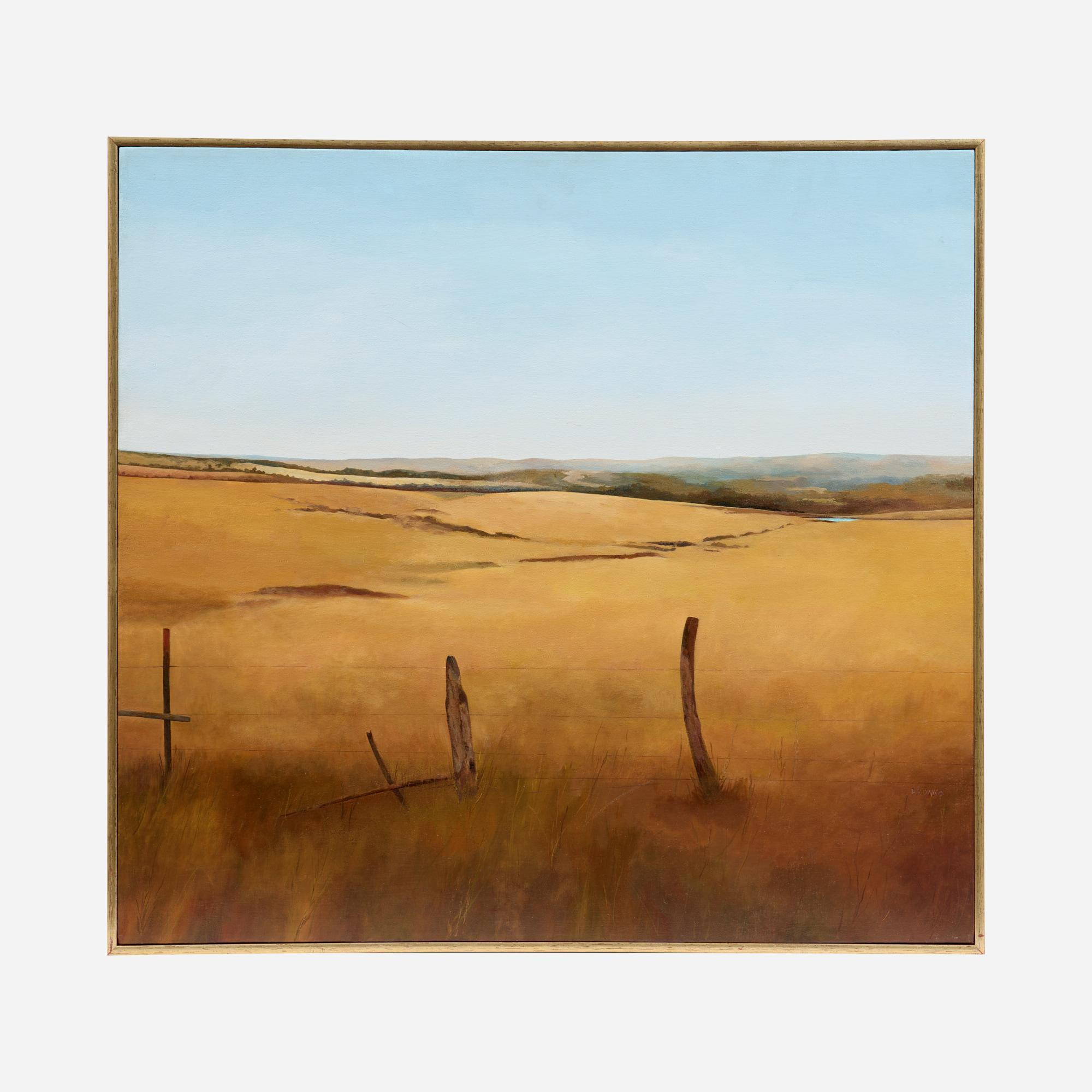 Appraisal: JANE PRONKO OUTLOOK ACRYLIC Jane Pronko Kansas Missouri b Outlook