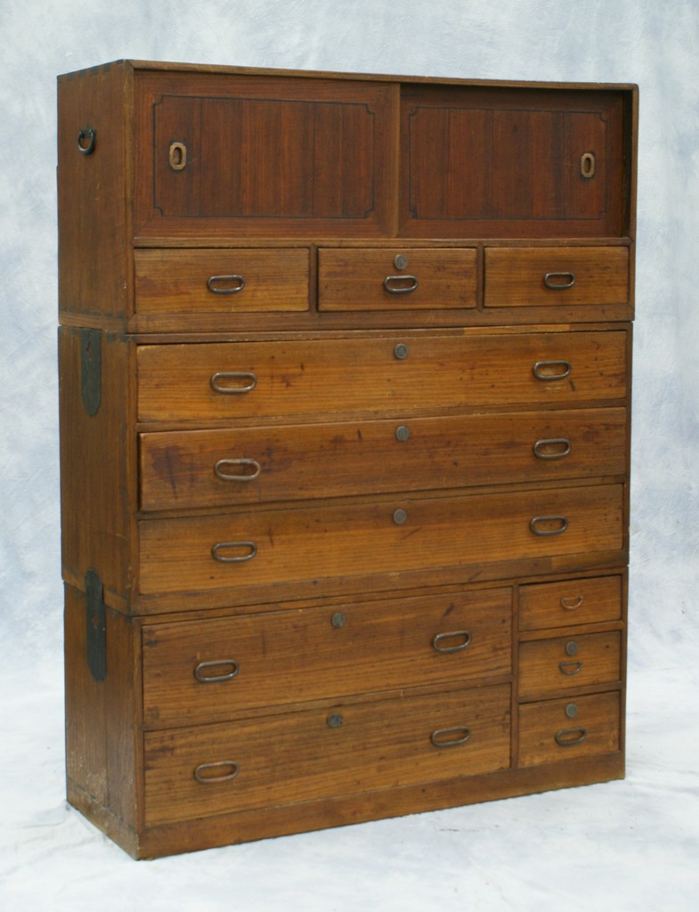 Appraisal: section Korean tonsu drawers compartments h w d