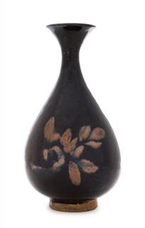 Appraisal: A Jizhou Style Stoneware Vase A JizhouStyle Stoneware Vase of