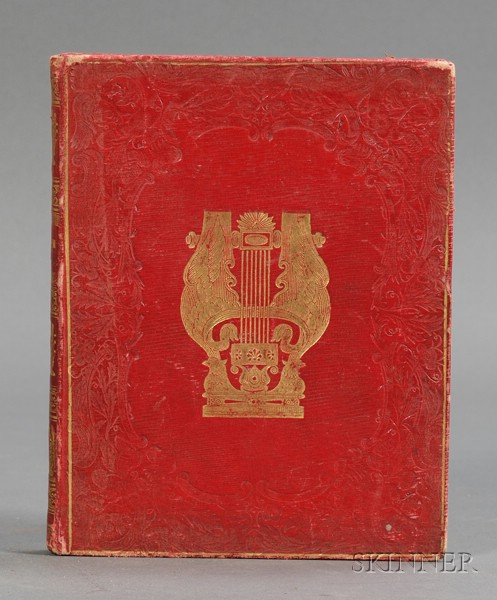 Appraisal: Decorative Binding Album property of a Miss Lucia Kingman c