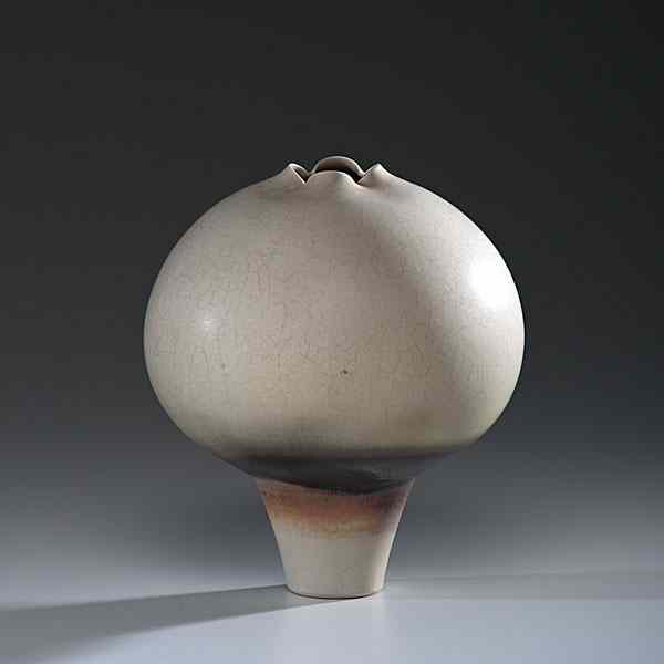 Appraisal: Geoffrey Swindell England Untitled Porcelain ht dia in Daniel Jacobs