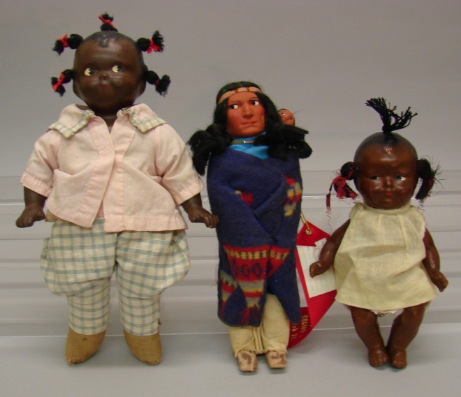 Appraisal: Lot of dolls Black compo - Topsy baby type with