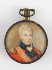 Appraisal: A fine miniature of a gentleman probably the Duke of